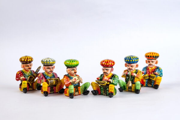 wooden painted Bawala set - Image 2